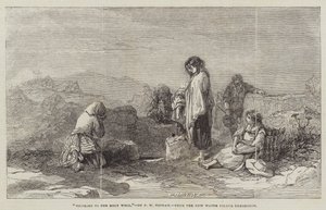 Pielgrzymi do Świętej Studni autorstwa Francis William Topham