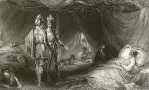 Łoże śmierci złodzieja autorstwa Francis William Topham