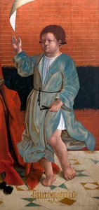 Św. Cyr - detal Matki Bożej Łaskawej, Św. Cyr, detal, autorstwa Francisco autorstwa Francisco (attr.to) Henriques