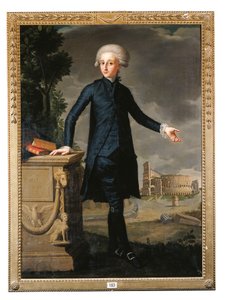 Portret Don Juana Despuig y Zaforteza, pełnometrażowy, w czarnym garniturze, sygnowany i wpisany autorstwa Francisco Agustín y Grande