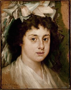 Portret Feliciany w wieku 13 lat (olej na płótnie, ok.1787)