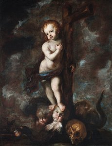 Francisco Camilo - Dzieciątko Jezus jako zwycięzca nad grzechem i śmiercią - ok. 1640-60 autorstwa Francisco Camilo