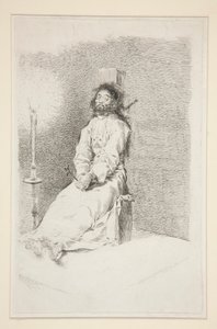 Garrotowany Człowiek autorstwa Francisco de Goya