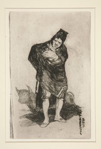 Zamaskowany mężczyzna autorstwa Francisco de Goya