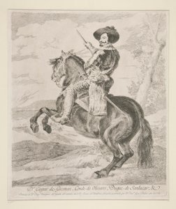 Gaspar de Guzman, hrabia książę Olivares autorstwa Francisco de Goya