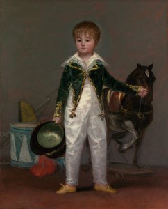 José Costa y Bonells zmarł 1870, zwany Pepito, ca. 1810. autorstwa Francisco de Goya