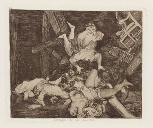 Katastrofy wojny autorstwa Francisco de Goya