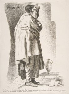 Filozof Moenippus Menipo, 1778. autorstwa Francisco de Goya
