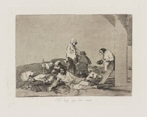 Nie musisz krzyczeć. (Przedmiot autorstwa Francisco de Goya