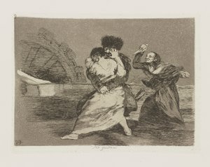 Nie chcą. (Oni nie autorstwa Francisco de Goya