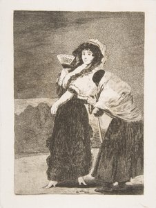 Tablica 16 z Los Caprichos: Na litość boską: i była to jej matka Dios la Perdone..., 1797-98. autorstwa Francisco de Goya