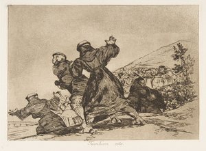 Tablica 43 z „Katastrofy wojny” Katastrofy wojny: „To…, 1810, wydanie 1863. autorstwa Francisco de Goya