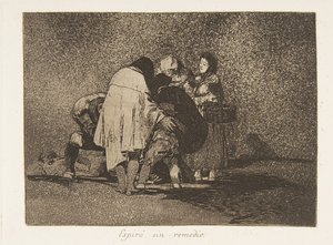 Tablica 53 z The Disasters of War Los Desastres de la Guerra: Th..., 1811-12 opublikowana w 1863 r. autorstwa Francisco de Goya