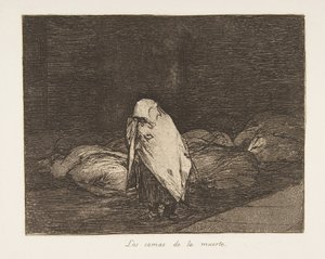 Tablica 62 z The Disasters of War Los Desastres de la Guerra: Th..., 1811-12 opublikowana w 1863 r. autorstwa Francisco de Goya
