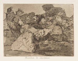Tablica 75 z The Disasters of War Los Desastres de la Guerra..., po 1814-15 wydana 1863. autorstwa Francisco de Goya