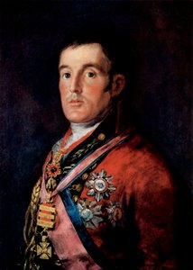 Portret feldmarszałka Arthura Wellesleya, 1. księcia Wellington, ok. 1814 r. autorstwa Francisco de Goya