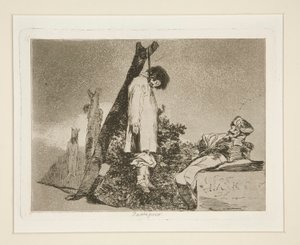 Ani (Nie [w tym przypadku] Ani), pl. 36 z Katastrofy wojny autorstwa Francisco de Goya