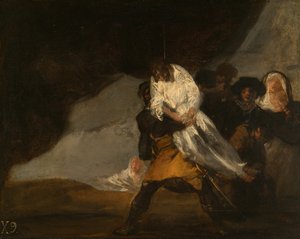 Powieszony mnich, ok. 1930 r. 1810. autorstwa Francisco de Goya