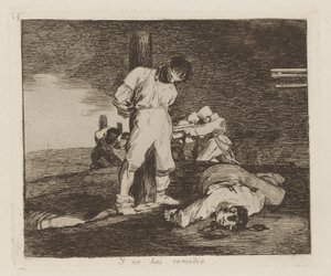 Y no hai remedio (i tam autorstwa Francisco de Goya
