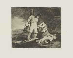 Nie ma hai remedio. (I tam autorstwa Francisco de Goya