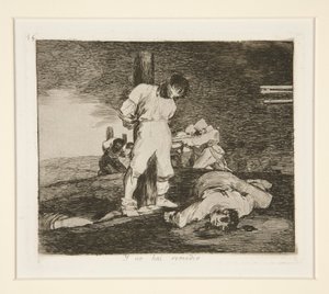 Y no hai [sic] remedio (I tam autorstwa Francisco de Goya