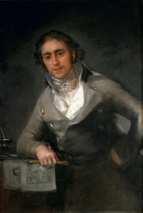 Portret mężczyzny Evaristo Pérez de Castro, ok. 1806. autorstwa Francisco Goya de