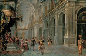 Wyrok Salomona autorstwa Francisco Gutiérrez Cabello