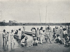 Łowienie ryb w Rio Grande, 1895