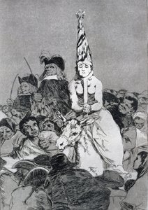 193-0082124 Nic nie można było na to poradzić, płyta 24 „Los caprichos”, wyd. 1799 (akwaforta) autorstwa Francisco Jose de Goya y Lucientes