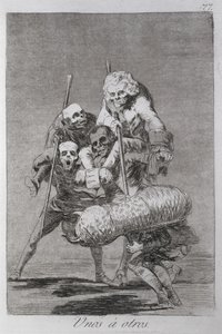 193-0082177 „Co się robi drugiemu”, płyta 77 „Los caprichos” autorstwa Francisco Jose de Goya y Lucientes