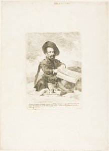 Krasnolud autorstwa Francisco Jose de Goya y Lucientes