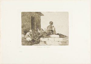 Odwołania są daremne, płyta 54 z The Disasters of War autorstwa Francisco Jose de Goya y Lucientes