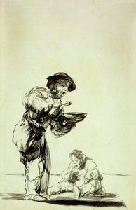Czy ci, którzy uciekają od pracy, tak kończą?, autorstwa Francisco de Goya