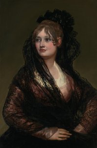 Dona Isabel de Porcel, wyd. 1805 autorstwa Francisco de Goya
