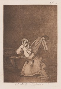 El de la Rollona, koniec XVIII-początek XIX wieku (druk) autorstwa Francisco de Goya