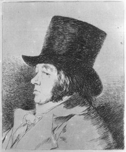 Francisco Goya y Lucientes, malarz, plansza 1 z serii „Los Caprichos”