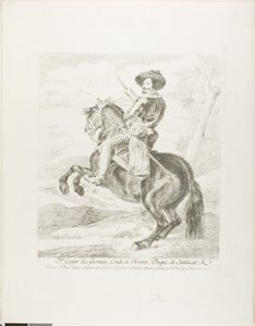 Gaspar de Guzman, hrabia książę Olivares autorstwa Francisco Jose de Goya y Lucientes