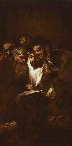 Mężczyźni czytający – Francisco de Goya (1746-1828)