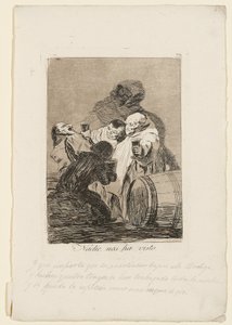 Nikt nas nie widział, płyta z "Los Caprichos", 1799 autorstwa Francisco de Goya