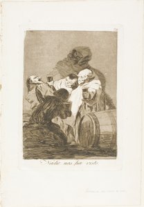 Nikt nas nie widział, tablica 79 z Los Caprichos autorstwa Francisco Jose de Goya y Lucientes