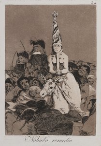 Nic nie można było z tym zrobić (Nohubo remedio) autorstwa Francisco de Goya