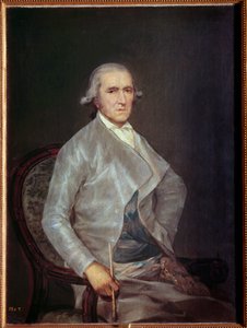 Portret Francisco Bayeu. Francisco Bayeu (1734-1795), malarz i brat w domu artysty. Obraz Francisco de Goya (1746-1795) 1795 Madryt, Muzeum Prado autorstwa Francisco de Goya