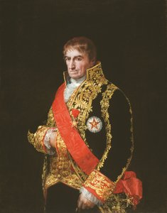 Portret generała Jose Manuela Romero autorstwa Francisco Jose de Goya y Lucientes