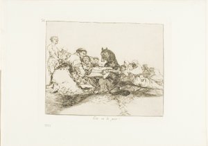 To jest najgorsze!, płyta 74 z The Disasters of War autorstwa Francisco Jose de Goya y Lucientes
