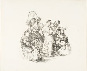 Taniec andaluzyjski autorstwa Francisco Jose de Goya y Lucientes