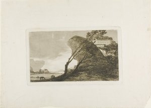 Wielka skała autorstwa Francisco Jose de Goya y Lucientes