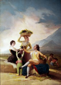 Żniwa (olej na płótnie) autorstwa Francisco de Goya