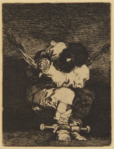 Mały więzień (Delteil XIV, nr 31; Harris 26) autorstwa Francisco Jose de Goya y Lucientes