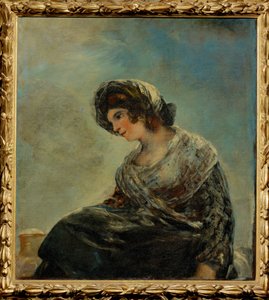 Mleczarka z Bordeaux (obraz na płótnie) autorstwa Francisco Jose de Goya y Lucientes