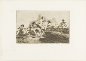 Nadal mogą się przydać, płyta 24 z filmu Katastrofy wojny autorstwa Francisco Jose de Goya y Lucientes